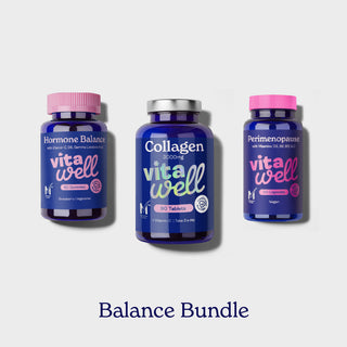 image of three vitamin bottles in the balance bundle
