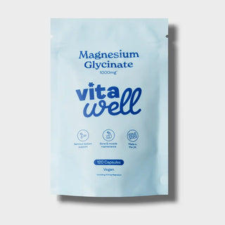 Vitawell Magnesium Glycinate supplement package 